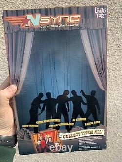 SEALED Vintage 2000 Set/5 NSYNC Marionettes Action Figures Dolls FREESHIP