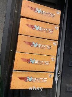 SEALED Vintage 2000 Set/5 NSYNC Marionettes Action Figures Dolls FREESHIP