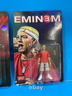 SET OF 3 Eminem Shady Con Black Friday 2021 Action Figure Toy Slim Shady New