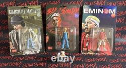 SET OF 3 SEALED Eminem Shady Con Black Friday 2021 Action Figure Toy Slim Shady