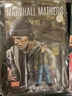SET OF 3 SEALED Eminem Shady Con Black Friday 2021 Action Figure Toy Slim Shady