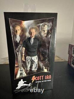 SIGNED NECA Scott Ian Clothed Figure ANTHRAX Zombie Rare