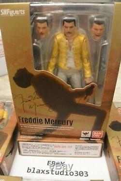 S. H Figuarts Freddie Mercury Queen Figurine NEUF Original Bohemian Rhapsody SH