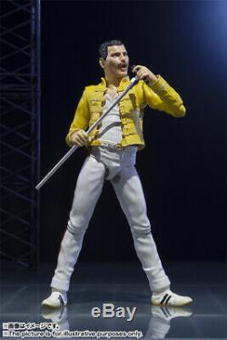 S. H Figuarts Freddie Mercury Queen Figurine NEUF Original Bohemian Rhapsody SH