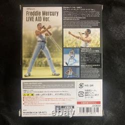S. H. Figuarts Queen Freddie Mercury Live Aid Ver. Bandai Action Figure Used Japan