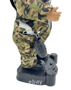 Saddam Hussain Doll Irak President Dance Play Music Action Singer Rare 13 X 7