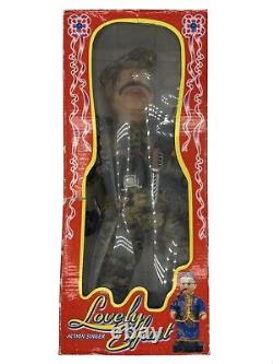 Saddam Hussain Doll Irak President Dance Play Music Action Singer Rare 13 X 7