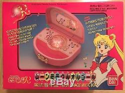 Sailor Moon R Moon Miracle Music Box Moonlight Densetsu Vintage Bandai Asia 1993