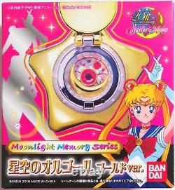 Sailor Moon Star Locket Music Box Gold ver. Moonlight Memory series new