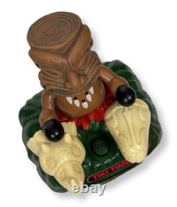 Schylling TIKI TIME Drummer Animatronic Toy WORKS Rare Musical Figure EUC
