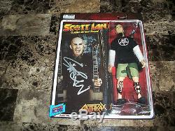 Scott Ian Rare Autographed Signed Action Figure Anthrax Them Damn Things MOC COA