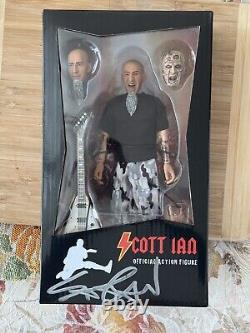 Scott Ian signed NECA Figure ANTHRAX Zombie Limited Rare Walking Dead Horror