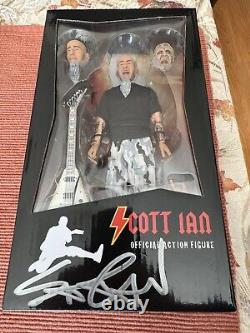 Scott Ian signed NECA Figure ANTHRAX Zombie Limited Rare Walking Dead Horror