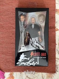 Scott Ian signed NECA Figure ANTHRAX Zombie Limited Rare Walking Dead Horror