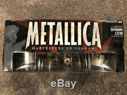 Sealed New Metallica Harvesters Of Sorrow Stage Box Figures McFarlane Toys NIB