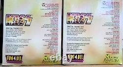 Set 4 Kiss 1998 Destroyer 24 LE Dolls Action Figures Art Asylum RARE NEW