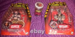 Set OF ALL 6 GWAR figures w SPEW TANK Oderus blood slime trick or treat studios