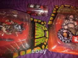 Set OF ALL 6 GWAR figures w SPEW TANK Oderus blood slime trick or treat studios