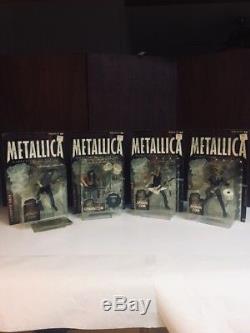 Set Of (4) Metallica Harvesters Of Sorrow Mcfarlane Toys Figures