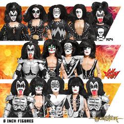 Set of 14 KISS 8 Inch Action Figures Series 2-4 (Loose)
