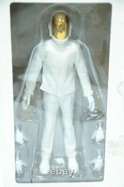 Set of 2 Medicom Toy Real Action Heroes RAH 16 Scale Daft Punk White Suit Ver