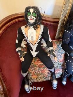 Set of All 4 KISS 1998 Destroyer RARE Limited Edition 24 Action Figures No Box