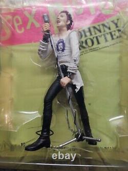 Sex Pistols Medicom Action Figures Johnny Rotten & Sid Vicious. Unopened. 2006