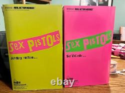Sex Pistols Medicom Real Action Heroes Johnny Rotten, Sid Vicious Toy Figures