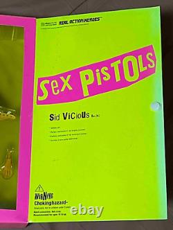 Sex Pistols Sid Vicious Figure RAH 262 Real Action Heroes Medicom Toy Unopened