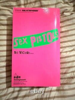 Sex Pistols Sid Vicious RAH Real Action Heroes Medicom Toy Figure from Japan NEW