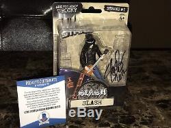 Slash Rare Signed Limited Edition MOC Action Figure Statue BAS COA Guns N Roses