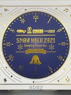 Snow Miku 2021 Glowing Snow Nendoroido 1539 Vocaloid Action Figure From Japan