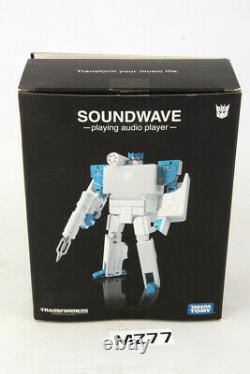 Soundwave MP3 Player Spark Blue withbox Music Label Series Transformers