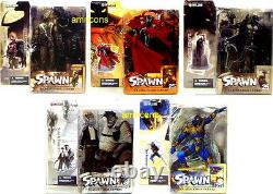 Spawn Series 25 Set of 5 Act Figures New 2004 Redeemer Raven McFarlane Amricons