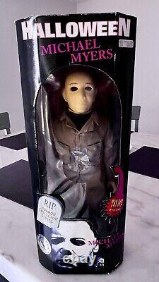 Spencers Gifts Halloween Michael Myers Doll 1978 Brand new Sealed, Plays Music