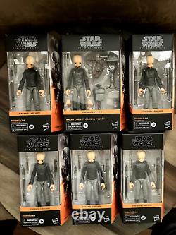 Star Wars Black Series NALAN CHEEL & x5 FIGRIN D'AN Figures 6 CantinaBandDeluxe