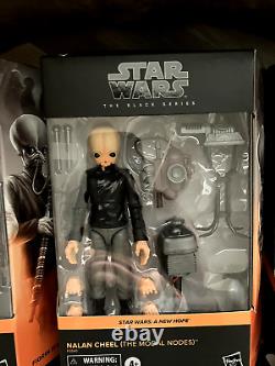 Star Wars Black Series NALAN CHEEL & x5 FIGRIN D'AN Figures 6 CantinaBandDeluxe