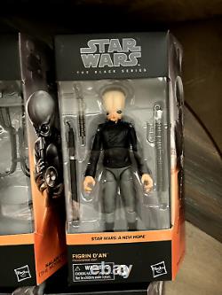 Star Wars Black Series NALAN CHEEL & x5 FIGRIN D'AN Figures 6 CantinaBandDeluxe