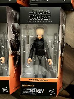 Star Wars Black Series NALAN CHEEL & x5 FIGRIN D'AN Figures 6 CantinaBandDeluxe