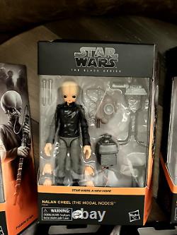 Star Wars Black Series NALAN CHEEL & x5 FIGRIN D'AN Figures 6 CantinaBandDeluxe