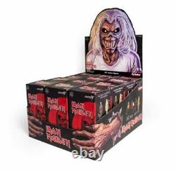 Super7 Iron Maiden Reaction 3.3 Inch Figure Blind Box Case Of 12 Sealed