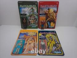 Super7 Iron Maiden Set Of 4 Aces High Trooper Killers Power Slave Reaction Lot