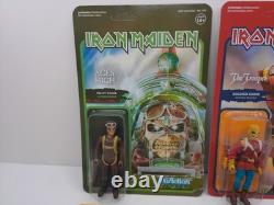 Super7 Iron Maiden Set Of 4 Aces High Trooper Killers Power Slave Reaction Lot