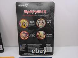 Super7 Iron Maiden Set Of 4 Aces High Trooper Killers Power Slave Reaction Lot