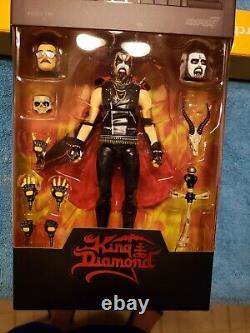Super7 King Diamond Ultimates Action Figure Classic Mercyful Fate Era NewithSealed