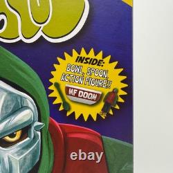 Super7 MF DOOM Mmm. Food ReAction Figure Cereal Bowl Spoon Box Set NEW Sealed