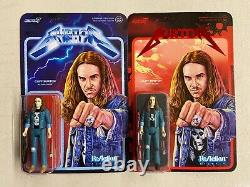Super7 Metallica Cliff Burton ReAction Figures Ride the Lightning & Kill'Em All