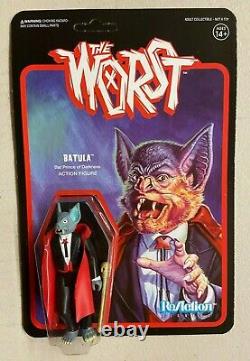 Super7 ReAction 3.75 Figure The Worst Series Batula Bat Prince of Darkness MOC