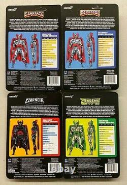 Super7 ReAction Czarface 3.75 Action Figures Set of 4 MOC Variant Exclusives