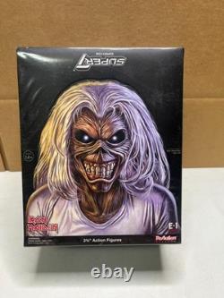Super7 ReAction Iron Maiden 3.75 Action Figure Blind Box Case of 12, Sealed